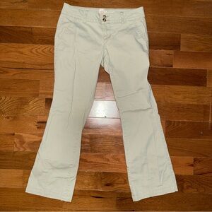 Arizona flare khaki pants women’s pants size 7 short